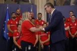 PREDSEDNIK VUČIĆ ČESTITAO OLIMPIJCIMA: Hvala vam na svemu, na svakom danu borbe! Ulagaćemo još više!