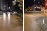 POTOP U GRČIĆA MILENKA: Cela ulica pod vodom, evo šta se dogodilo (VIDEO)