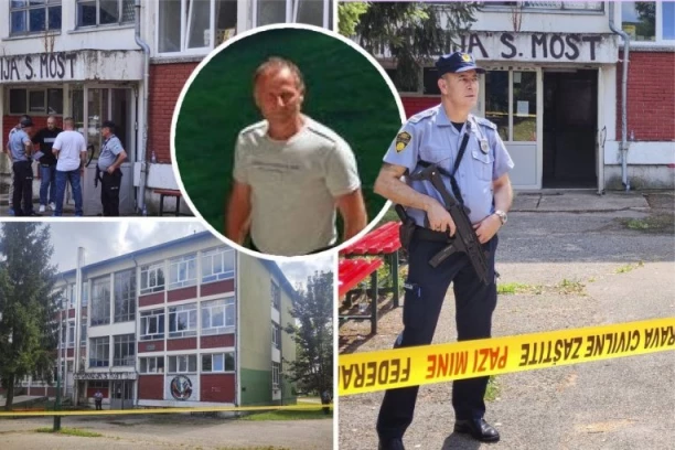 VUKALIĆ POČINIO TROSTRUKO UBISTVO U SREDNJOJ ŠKOLI! Domar usmrtio profesorke i direktora!