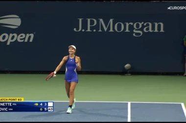 SRPKINJA NAPRAVILA SENZACIJA NA US OPENU: Ima samo 16 godina, a izbacila favorita!