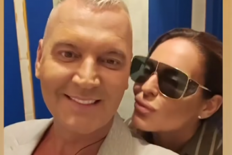 Milena Kačavenda i Milan Milošević Instagram