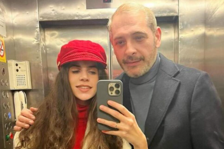 Nebojša Kundačina sa 32 godine mlađom suprugom Marijom