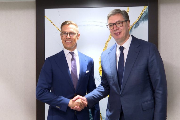 Aleksandar Vučić sa predsednikom Finske