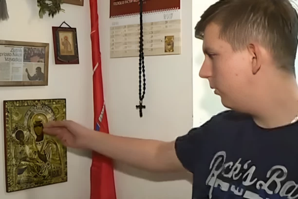 ČUDO U DOMU PORODICE VOJVODIĆ: Pobožni Nikola iscelio majku molitvama, ikona Bogorodice u njihovom domu „proplakala“ (VIDEO)