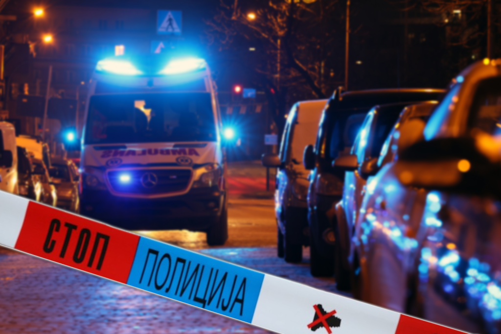 AT LEAST TWO WOUNDED NEAR THE CINEMA! See the footage from the shooting scene in Bačka Palanka! (VIDEO)