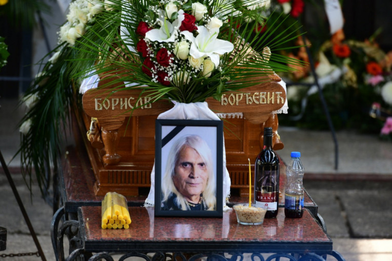 Bora Đorđević sahrana