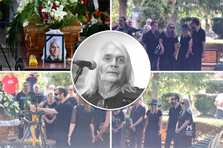 Bora Đorđević sahrana