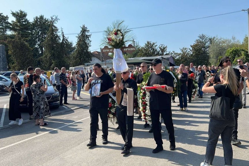 Bora Đorđević sahrana