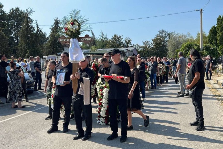 Bora Đorđević sahrana