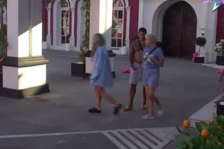 Uroš Stanić i Aneli Ahmić u svađi