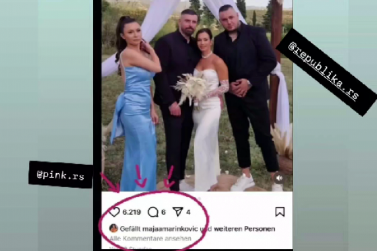 Maja Marinković i Filip Car Instagram