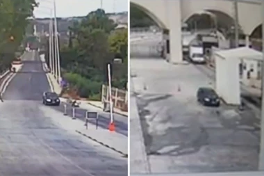 UPUCAN MUŠKARAC NA TURSKO- GRČKOJ GRANICI! Rušio sve pred sobom, policija morala da potegne oružje! (UZNEMIRUJUĆI VIDEO)