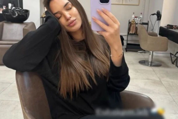 HANA IKODINOVIĆ ZAPALILA DRUŠTVENE MREŽE! Ćerka Nataše Bekvalac u izazovnoj haljini bez brusa, GRMI u Crnoj Gori!