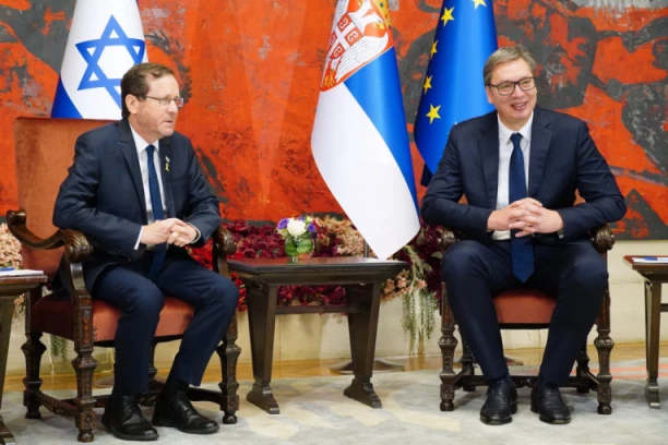 OBRAĆANJE PREDSEDNIKA VUČIĆA I HERCOGA OKO 12:15! Delegacije Srbije i Izraela razgovarale o privrednim potencijalima dve zemlje