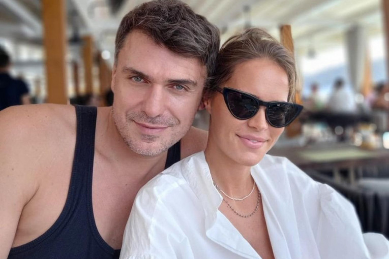 Emina Jahović brat Mirsad sa ženom Dušicom