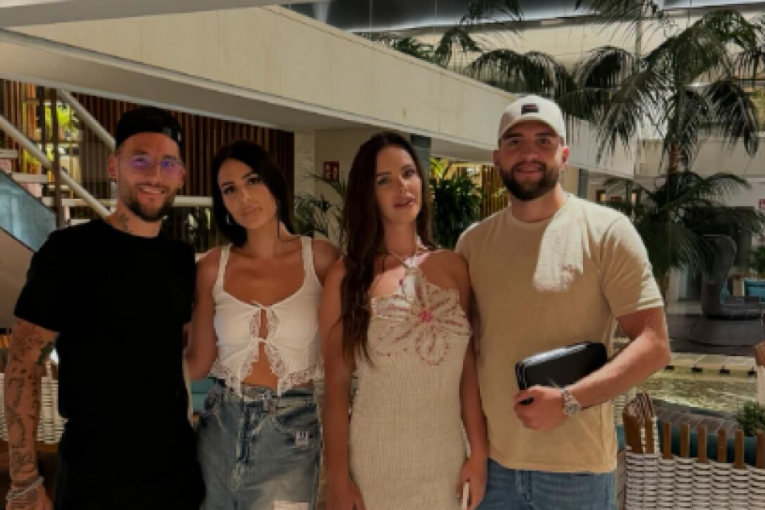 Veljko, Bogdana, Nemanja Gudelj i Anastasija Ražmatović