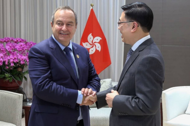 Ivica Dačić sa prvim čovekom Hong Konga