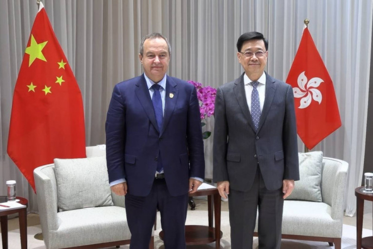 Ivica Dačić sa prvim čovekom Hong Konga