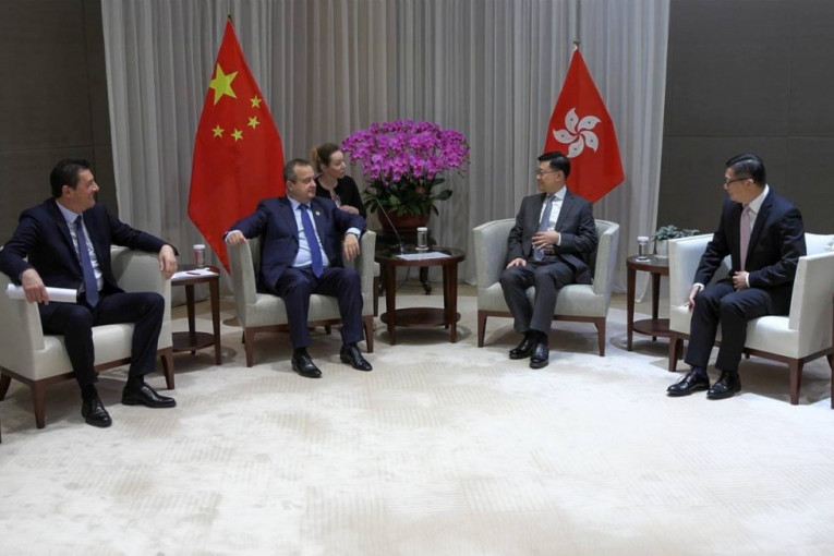Ivica Dačić sa prvim čovekom Hong Konga