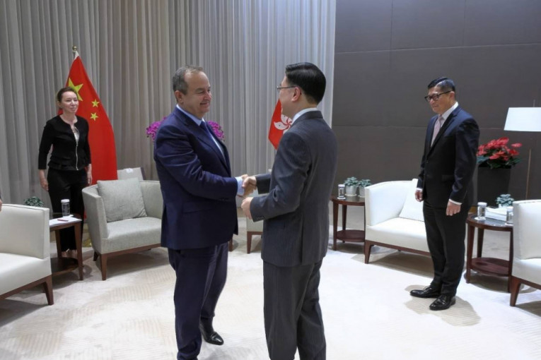 Ivica Dačić sa prvim čovekom Hong Konga