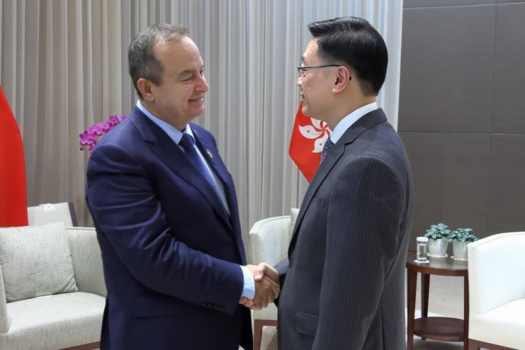 Ivica Dačić sa prvim čovekom Hong Konga