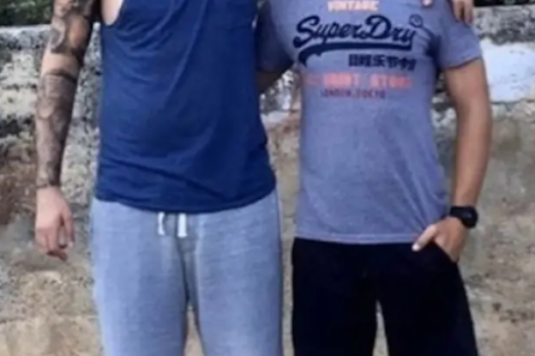 Marko Janjušević Janjuš sa bratom