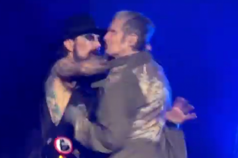 Peri Farel tuča na koncertu