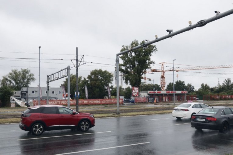 Raskrsnica kod Ulice Antifašističke borbe i Jurija Gagarina