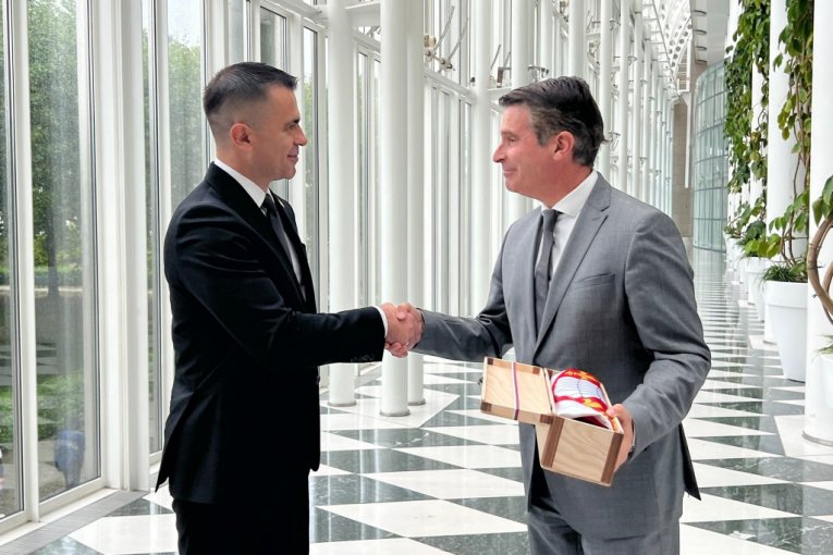 Đorđe Milićević i Erik Bejsvinger u Minhenu