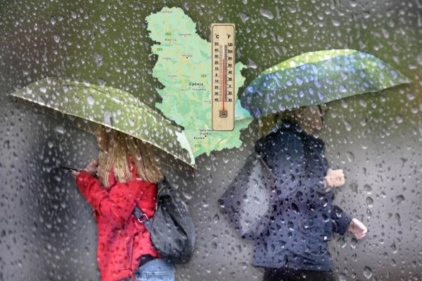 TEMPERATURA PADA ZA 10 STEPENI! Hladan front na korak do Srbije - OVI DELOVI PRVI NA UDARU JAKOG NEVREMENA!