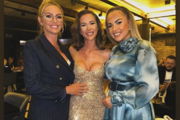 Cipka na promociji pesme