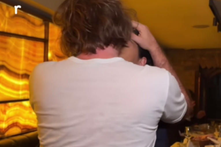 Ples i poljubac Milice i Željka