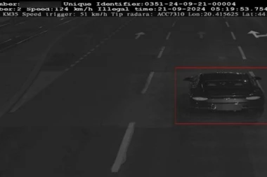 "BENTLIJEM" DIVLJAO NA NOVOM BEOGRADU, A ONDA SE AKTIVIRALA NOVA KAMERA! Sistem za detekciju prekoračenja sve više beleži prekršaje! (FOTO)