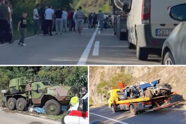 DVA SATA ŽIVA BILA ZAROBLJENA ISPOD OKLOPNOG VOZILA! Majka jedina preživela stravičan sudar kod Raške! OSTALA BEZ MUŽA I TROJE DECE, IMA JOŠ STRADALIH!