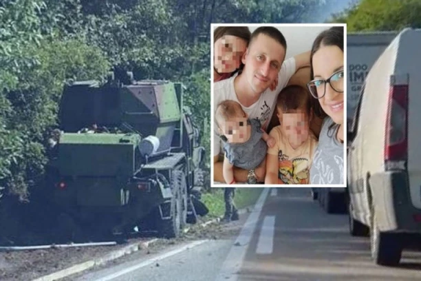 POTVRĐENA KAZNA ZA PRIPADNIKA VOJSKE SRBIJE ZBOG NESREĆE KOD RAŠKE! Pregazio automobil u kome su stradali Danijel, njegovo troje dece i komšinica! (FOTO)