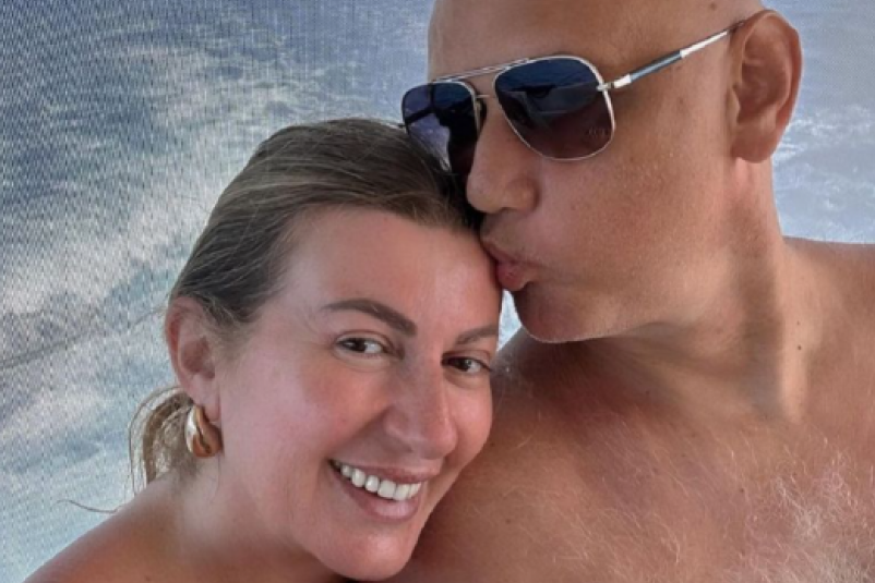 Viki Miljković sa suprugom Tašketom