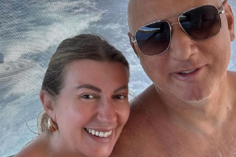 Viki Miljković sa suprugom Tašketom