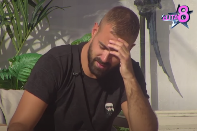 Uroš Rajačić plače Elita 8