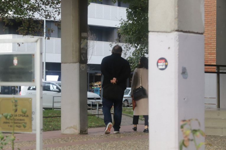 Boba Živojinović nakon saslušanja u oktobru