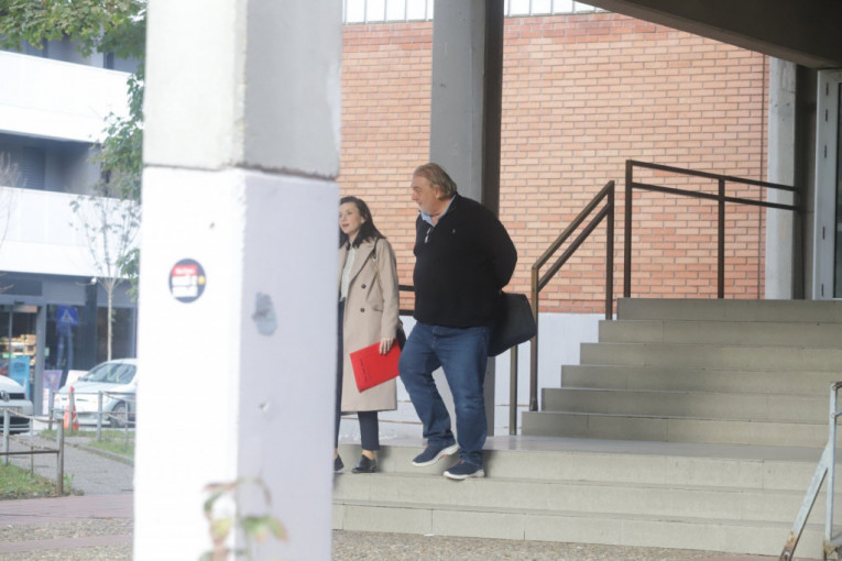 Boba Živojinović nakon saslušanja u oktobru