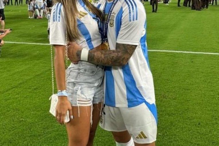 Supruga Interovog kapitena redovno prati mečeva na "Đuzepe Meaci"