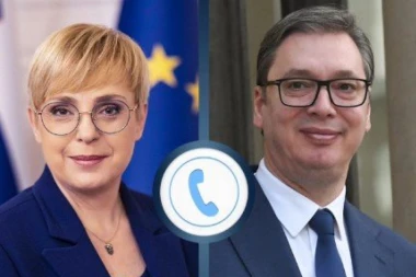 VUČIĆ RAZGOVARAO SA PREDSEDNICOM SLOVENIJE: "Zahvalio sam na podršci koju daju Srbiji na evropskom putu!" (FOTO)