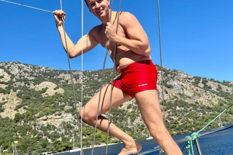 Nemanja Velikić na guletu