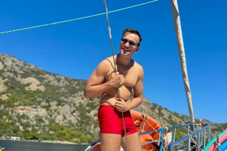 Nemanja Velikić na guletu