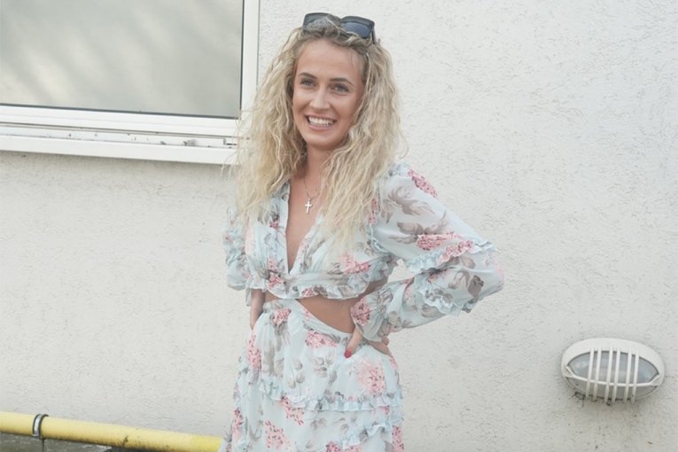 Milica Veličković trudna