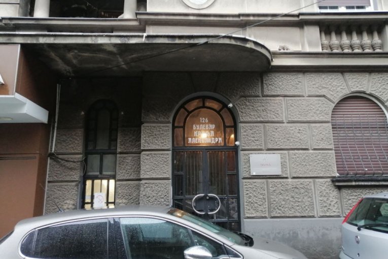 Zgrada u kojoj se odvijala drama u Bulevaru kralja Aleksandra

