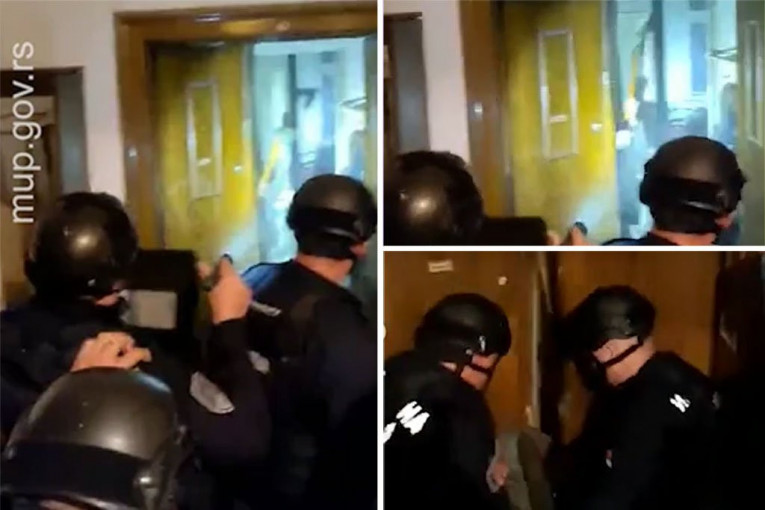 Hapšenje osumnjičenog Vladimira D.