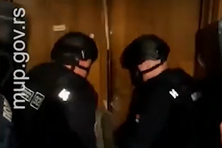 Hapšenje osumnjičenog Vladimira D.