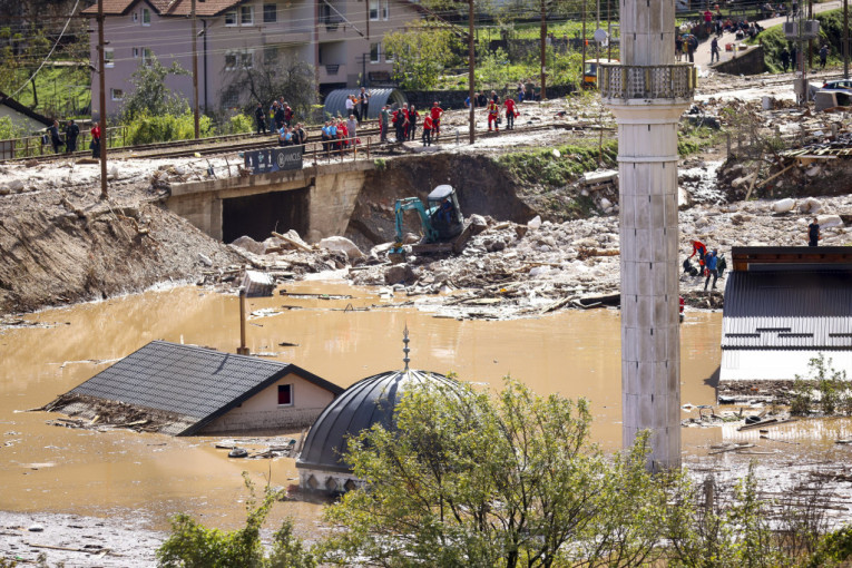 Jablanica, poplave u Bosni i Hercegovini