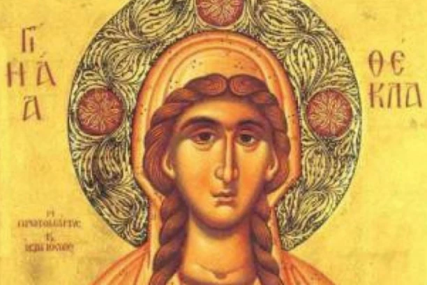 NJENA MAJKA JE LIČNO TRAŽILA DA JE BACE U VATRU ZBOG VEROVANJA U HRISTA! Danas slavimo Svetu Teklu, ali i još tri velika sveca